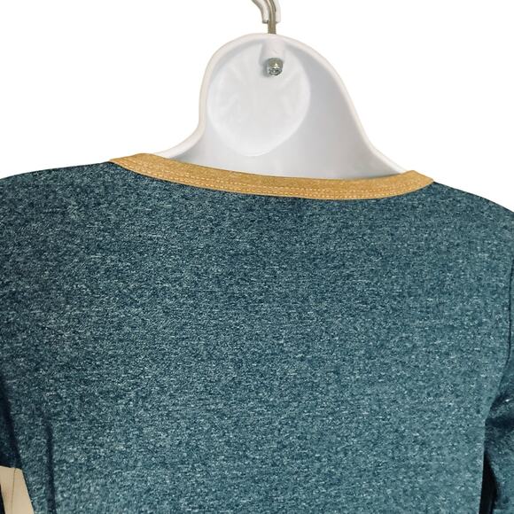 NWT LuLaRoe Julia Dress Raglan Sleeve Bodycon Pencil Color Block Modest Size XXS - Picture 15 of 16